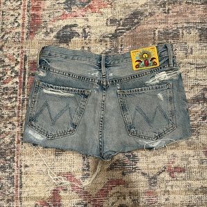 MOTHER denim shorts size 27
